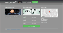 Desktop Screenshot of haarlywood.dk