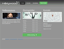 Tablet Screenshot of haarlywood.dk